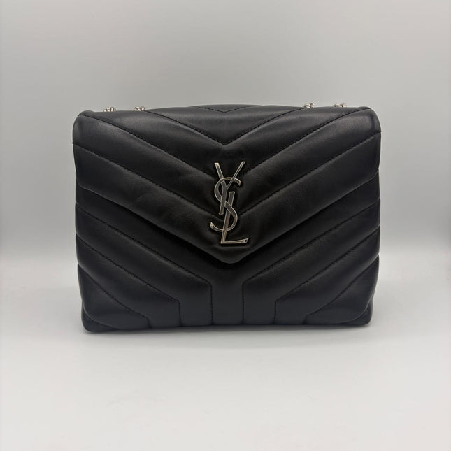 Sac Saint Laurent Loulou small bijouterie argent
