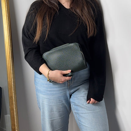 Pochette Louis Vuitton Baikal Taïga Vert foncé