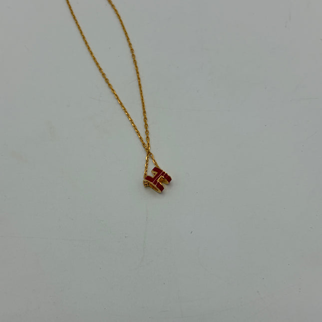 Collier Hermès Mini Pop H Fuchsia