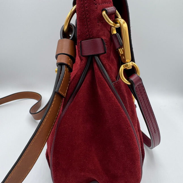 Sac Chloé Lexa bordeaux