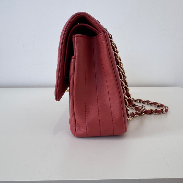 Sac Chanel Timeless 25 cm Chevrons Blush