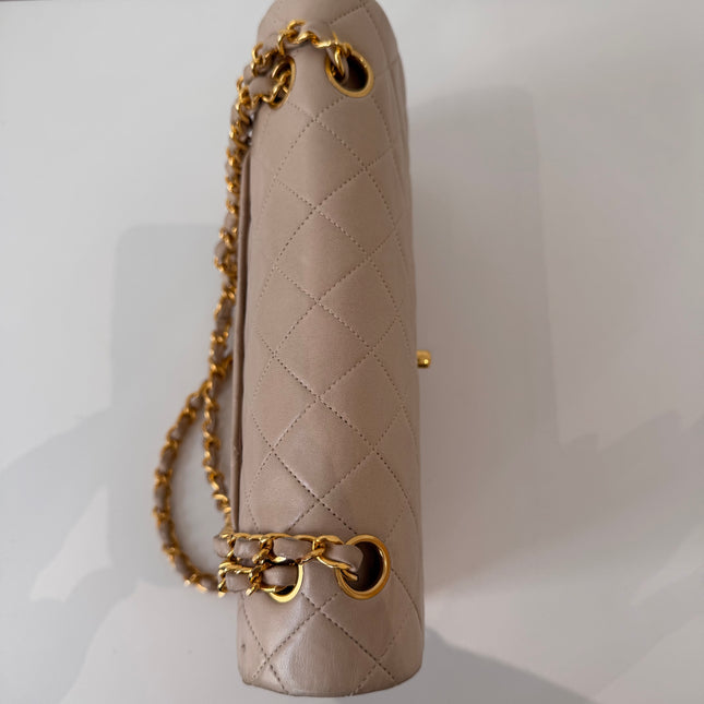 Sac Chanel Timeless 25 cm Beige