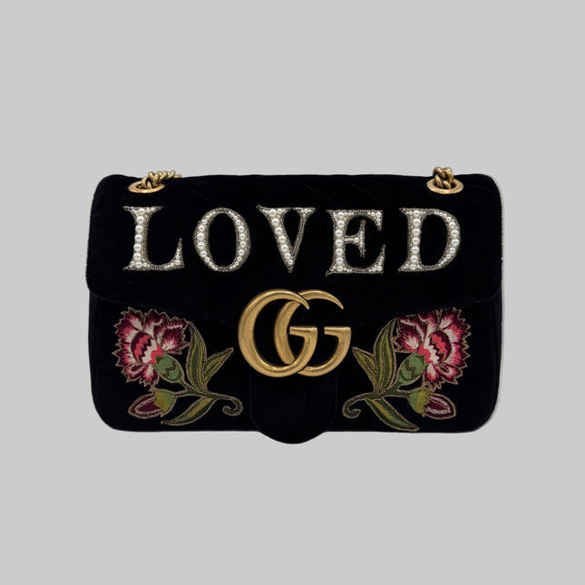 Sac Gucci Grand Marmont Velours Loved