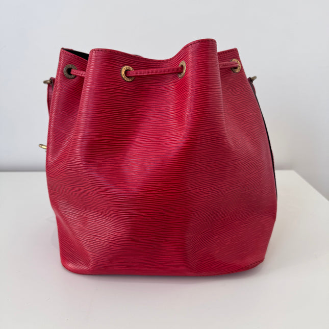 Sac Louis Vuitton Noé PM rouge
