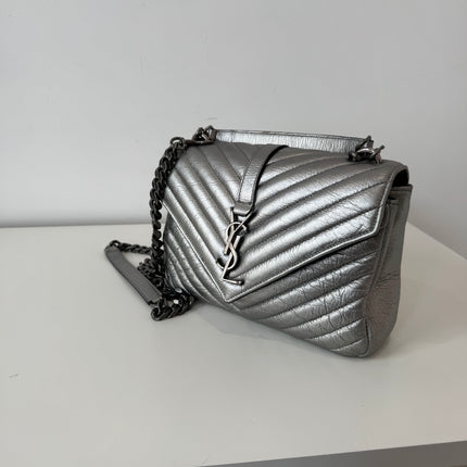Sac Saint Laurent Collège argent