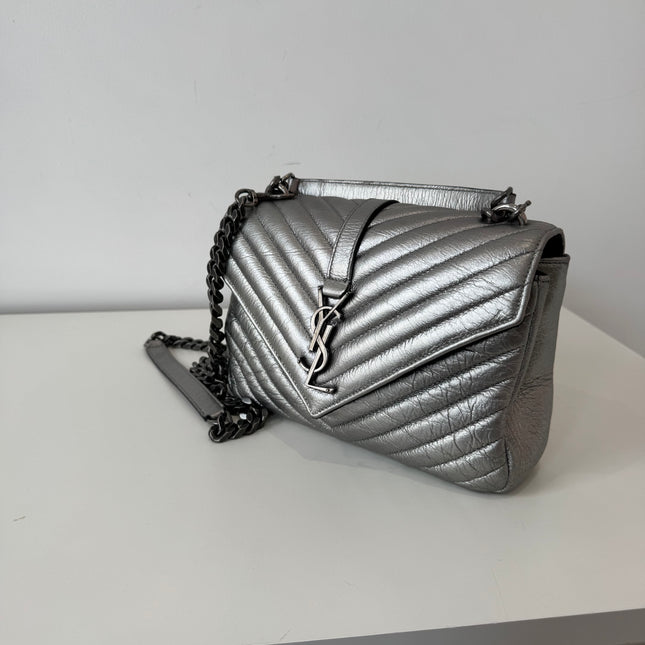 Sac Saint Laurent Collège argent