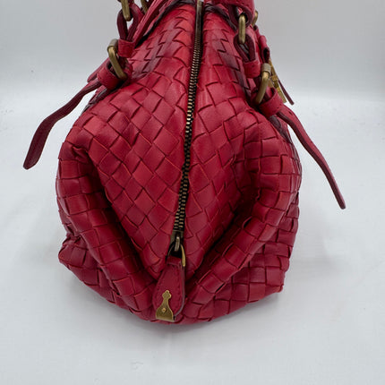 Sac Bottega Veneta Vintage Rouge