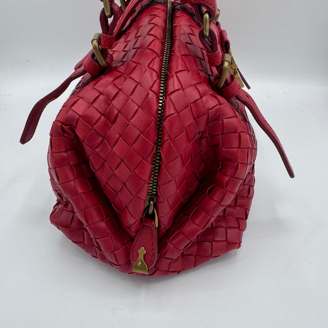 Sac Bottega Veneta Vintage Rouge