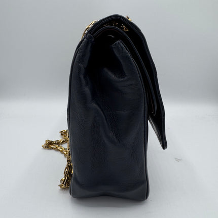 Sac Chanel Vintage Timeless Marine