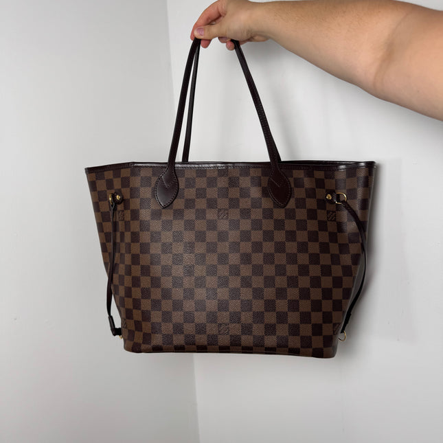 Sac Louis Vuitton Neverfull MM damier ébène