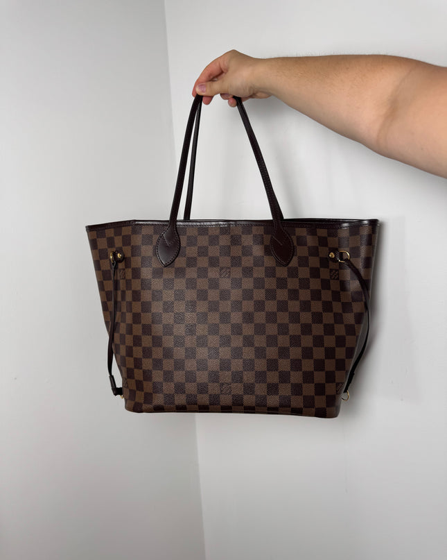 Sac Louis Vuitton Neverfull MM damier ébène