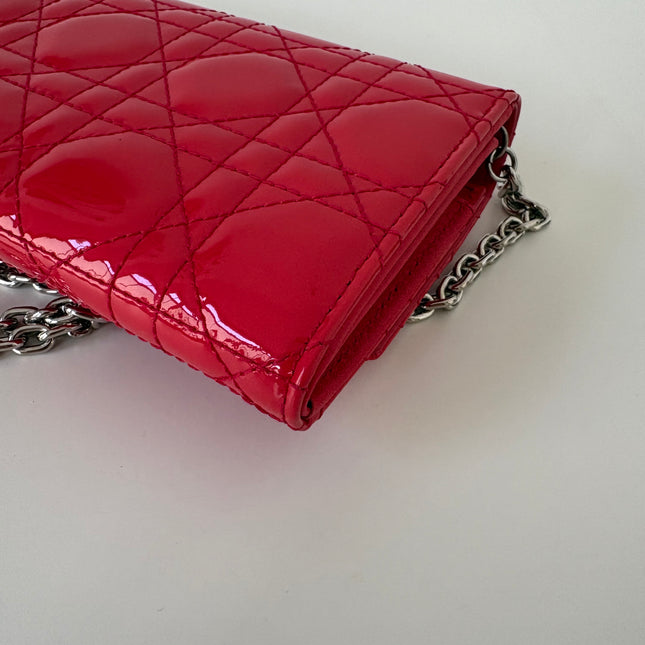 Dior Wallet on chain Géranium