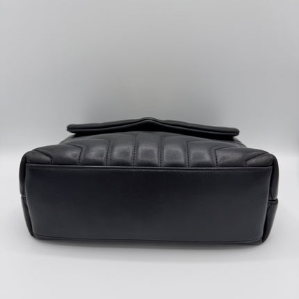 Sac Loulou Small Noir Saint Laurent