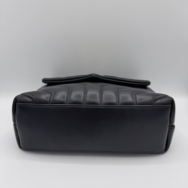 Sac Loulou Small Noir Saint Laurent