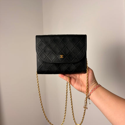 Petit Sac Chanel matelassé noir