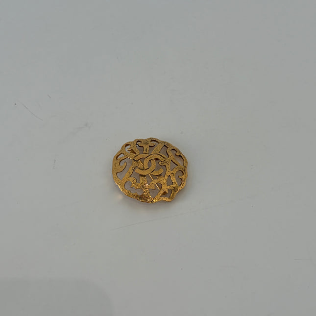 Broche Chanel Ronde CC
