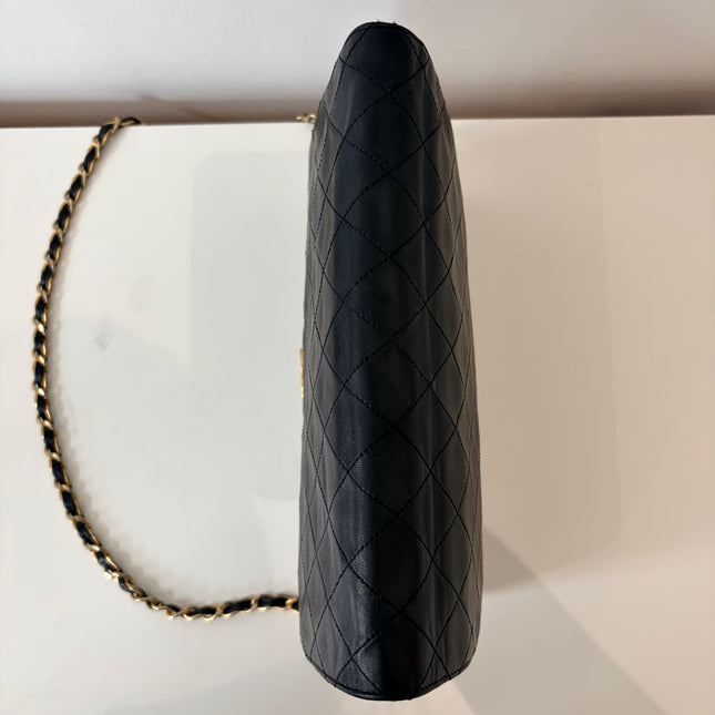 Sac Chanel Épaule Classique Bleu Nuit