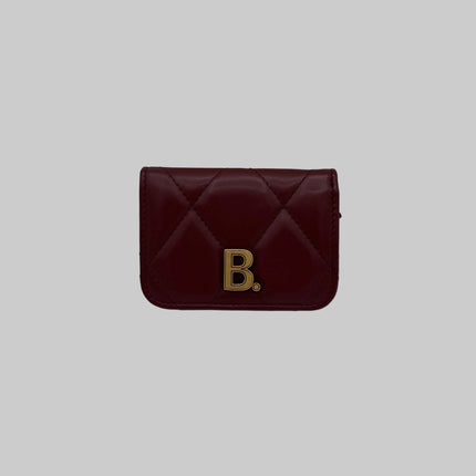Portefeuille Balenciaga Bordeaux