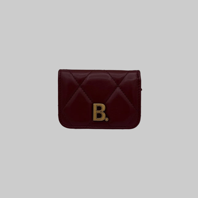 Portefeuille Balenciaga Bordeaux