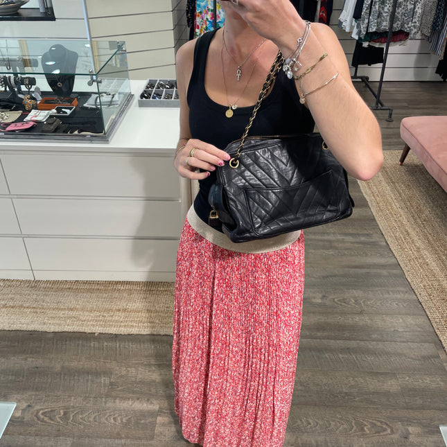 Sac Caméra vintage Chanel Noir