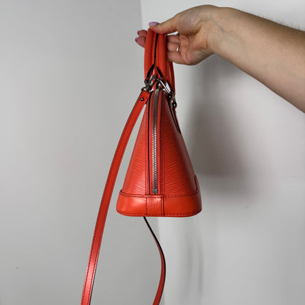 Sac Louis Vuitton Bb Alma corail