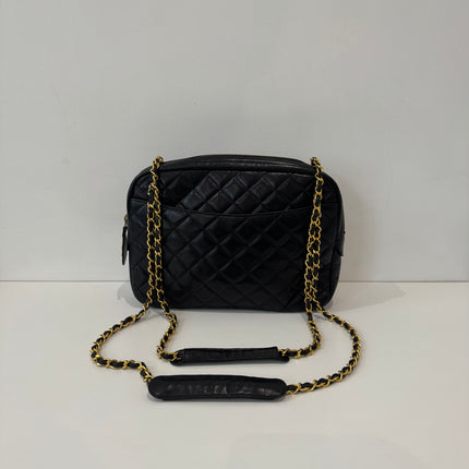 Sac Chanel Caméra bandoulière noir