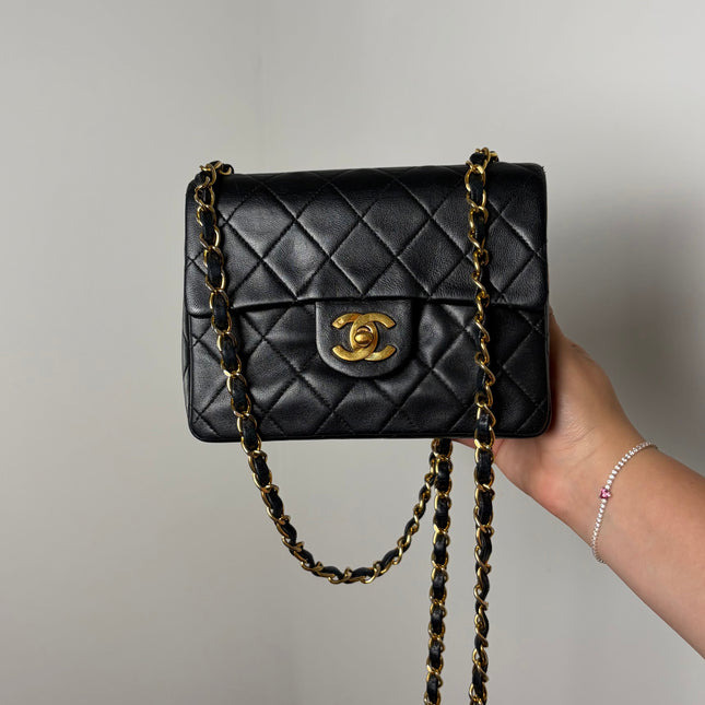 Sac Chanel Timeless Mini Square Noir