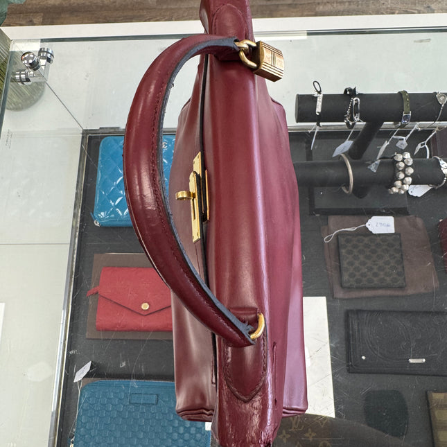 Sac Kelly 32 Hermès Rouge H