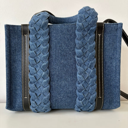 Sac Chloé Woody Bleu jean