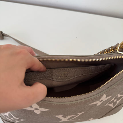 Sac Louis Vuitton Boulogne PM Cuir Empreinte Bicolore
