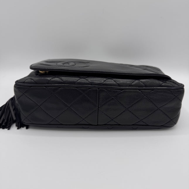 Sac Caméra vintage Chanel Noir