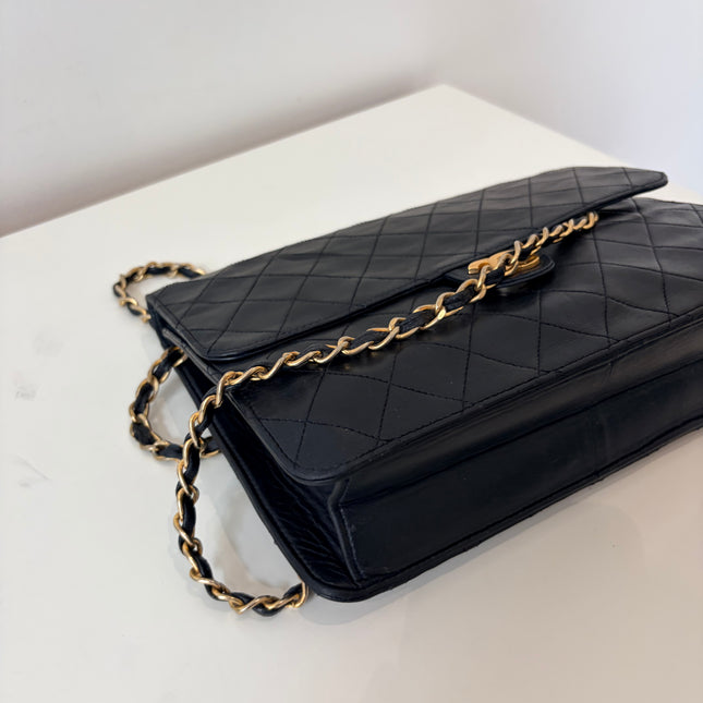 Sac Chanel Épaule Classique Bleu Nuit