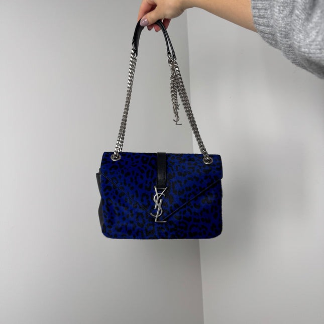 Sac Saint Laurent Collège Veau façon Poulain Bleu