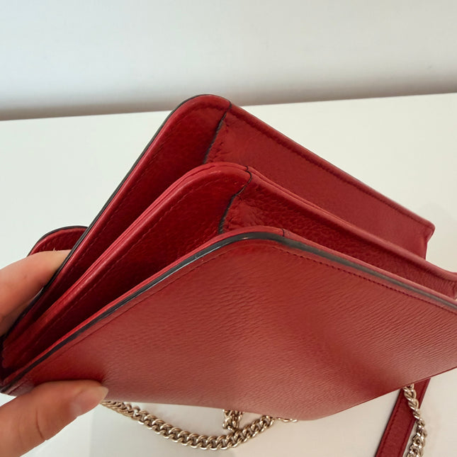 Sac Gucci Interlocking Rouge pm