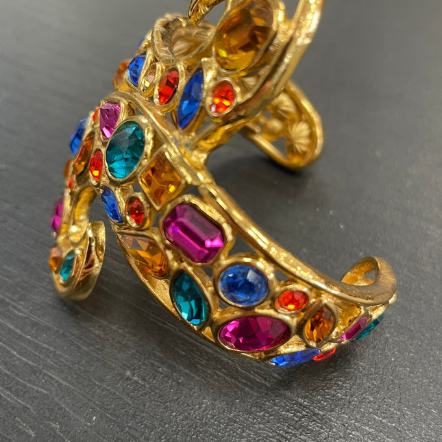 Manchette vintage Yves Saint Laurent