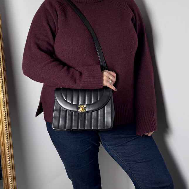 Sac Chanel Vintage Classic Flap Noir