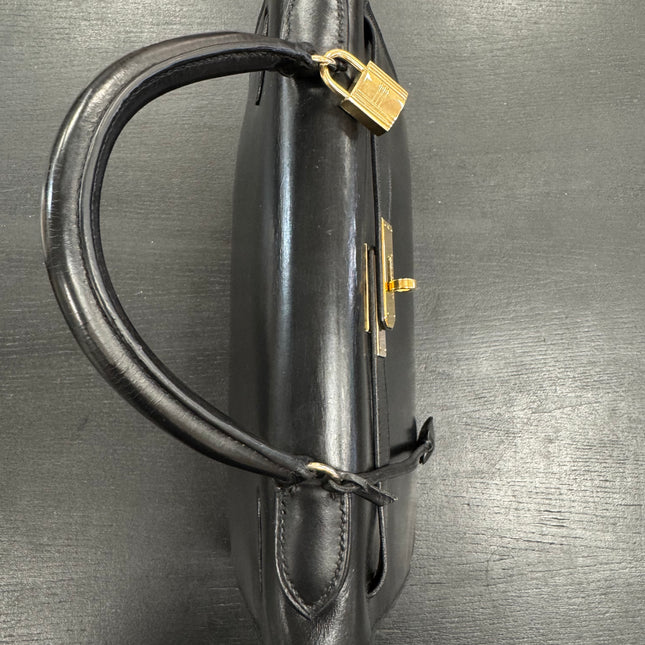 Kelly 32 Hermès Box Noir