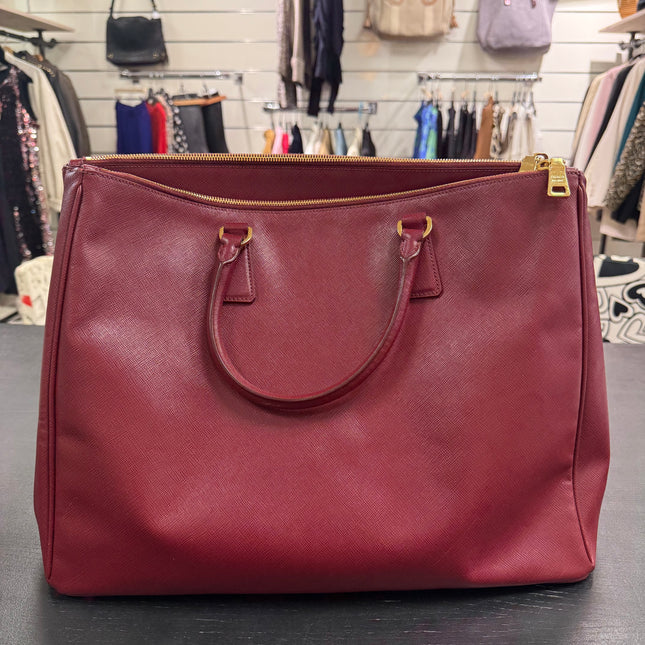 Cabas Prada Galleria GM Rouge