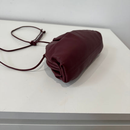 Sac Bottega Veneta Mini Pouch Burgundy