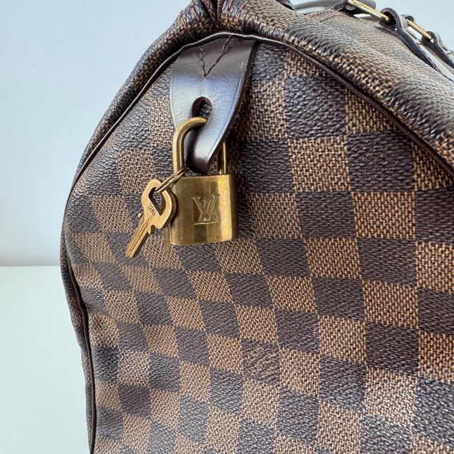 Sac Louis Vuitton Speedy 35 Damier Ébène