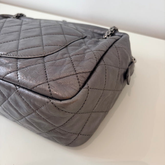 Sac Chanel Caméra 2.55 Argent Irisé