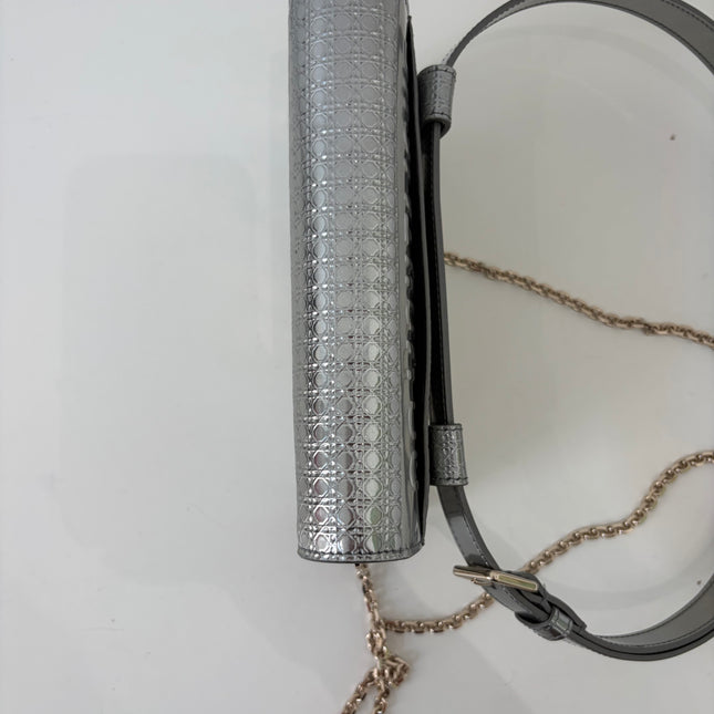Sac Dior 30 Montaigne argenté