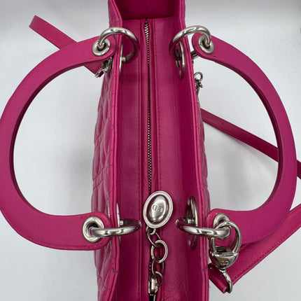 Sac Dior Lady Dior Medium Rose