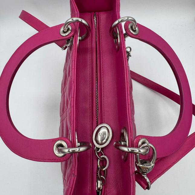 Sac Dior Lady Dior Medium Rose
