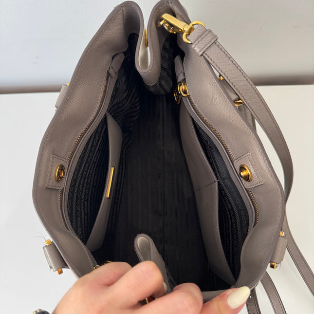 Sac Prada Galleria bandoulière moyen