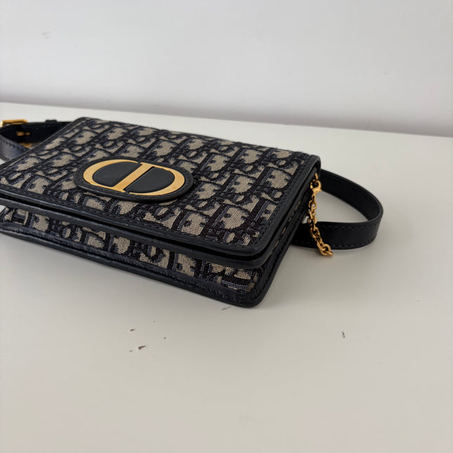 Sac Dior 30 Montaigne 2 en 1 pochette oblique