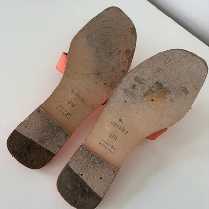 Sandales Hermes Oran T37,5
