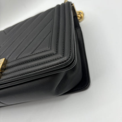 Sac Chanel Boy chevrons médium