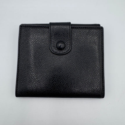 Portefeuille Chanel Cuir Caviar Noir