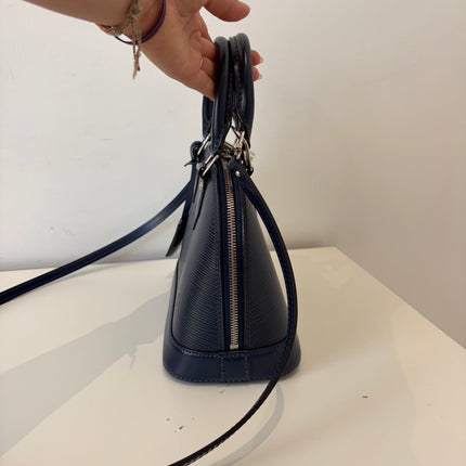 Sac Louis Vuitton BB Alma Épi Marine